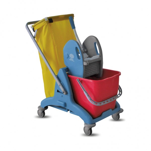 Galeata profesionala 25 l cu cadru din plastic si storcator profesional Galeata profesionala 25 l cu cadru din plastic si storcator profesional